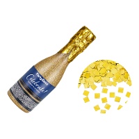 Cañón de confeti de Botella de Champán de 20,5 cm