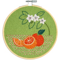 Kit de bordado - Naranjas - DMC