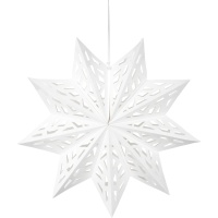 Colgante de estrella de papel de 50 cm