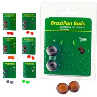 Bolas brasileñas de gel íntimo con aroma - Taloka - 2 bolas