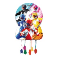 Piñata de Power Rangers de 65 x 46 cm