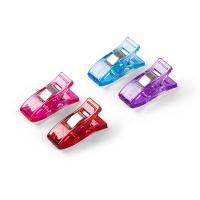 Pinzas para telas de 2,6 cm de colores - Prym - 12 unidades