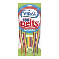 Lenguas multicolor con pica pica - Vidal Sour Belts - 90 gr