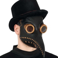 Máscara de látex señor de la peste