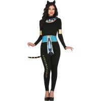 Disfraz de egipcia gato para mujer