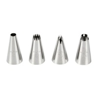 Set de boquillas nº 10, 32, 70 y 105 para bordes - Wilton - 4 unidades