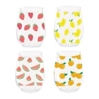 Vaso de 420 ml de Frutas surtido - 1 unidad