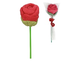 Rosa de gominola roja de 30 gr - 1 unidad