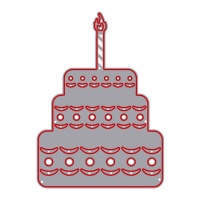 Troquel de tarta de cumpleaños Zag - Misskuty