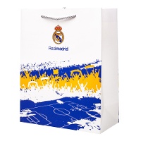 Bolsa regalo de 32 x 26 x 12 cm de Real Madrid campo