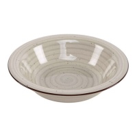 Plato de 21 cm gris hondo