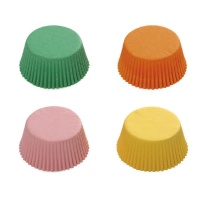 Cápsulas para cupcakes de colores - Decora - 75 unidades