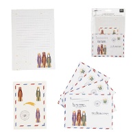 Cartas con sobres para Reyes Magos - 6 unidades