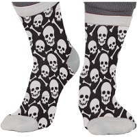 Calcetines de calaveras - 1 par