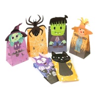 Bolsa de Halloween de 12 x 28 x 8 cm - 12 unidades