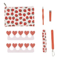 Juego de manicura de Fresas - 8 piezas