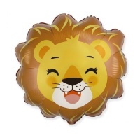 Globo de león divertido de 59 x 58 cm - Conver Party