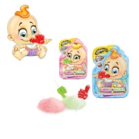 Piruleta con polvo crujiente de sabores surtidos - Baby Thumb Popping & Lolli