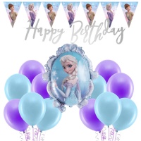 Pack de decoración para fiesta de Frozen - 23 piezas