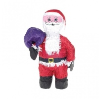 Piñata 3D de Papá Noel de 13 x 30 x 51 cm
