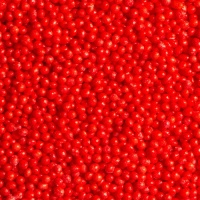 Sprinkles de perlas mini de color rojo - Decora - 90 gr