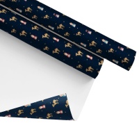 Papel de regalo de Los Reyes Magos de 70 cm x 2 m - 1 unidad