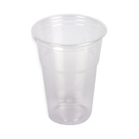 Vasos de 300 ml de plástico transparentes - 50 unidades