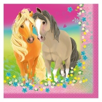 Servilletas de Pretty Pony de 16,5 x 16,5 cm - 20 unidades