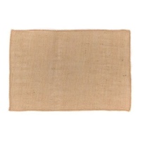 Mantel individual de 30 x 45 cm de yute filo natural - DCasa