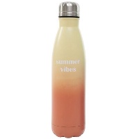Botella de 500 ml de degradado naranja