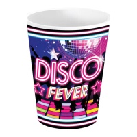 Vasos de Disco Fever de 240 ml - 6 unidades