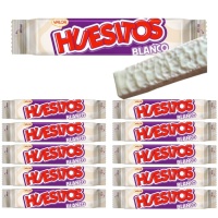 Huesitos de chocolate blanco - Valor - 12 unidades