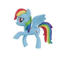 Figura para tarta de Rainbow - My Little Pony de 6,8 cm - 1 unidad
