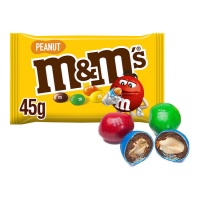 m&m cacahuetes recubiertos de chocolate con leche - m&m Peanut - 1 unidad