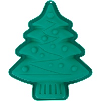Molde de árbol de Navidad de silicona de 18 x 16 cm