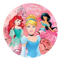 Papel de azúcar de Princesas Disney de 20 cm