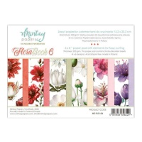 Kit de papeles de scrapbooking de Flora book 6 - Mintay Papers - 24 hojas