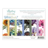 Kit de papeles de scrapbooking de Flora book 7 - Mintay Papers - 24 hojas