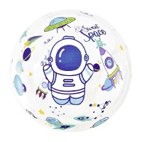 Globo de astronauta transparente burbuja