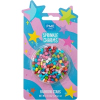 Sprinkles de estrellas arcoíris de 25 gr - PME