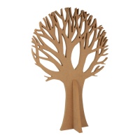 Silueta MDF Árbol 3D | 40 cm