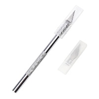 Bisturí de precisión con 5 hojas de repuesto