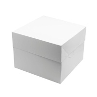 Caja de 25 x 25 x 15 cm para tarta