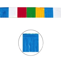 Guirnalda de flecos multicolor - 25m