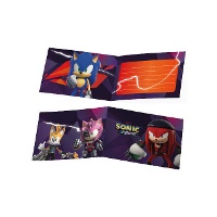 Invitaciones de Sonic - 6 unidades