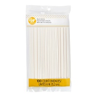 Palitos para cake pops de 15 cm - Wilton - 100 unidades