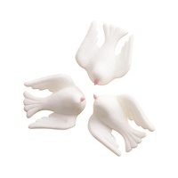 Figuras de azúcar de Palomas de 3,5 cm - Dekora - 96 unidades