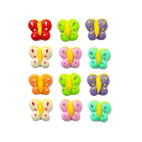 Figuras de azúcar de Mariposas - Decora - 12 unidades
