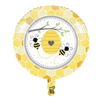 Globo redondo de Abeja Baby de 46 cm - Creative Converting