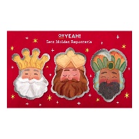 Cortadores de Reyes Magos - 3 unidades